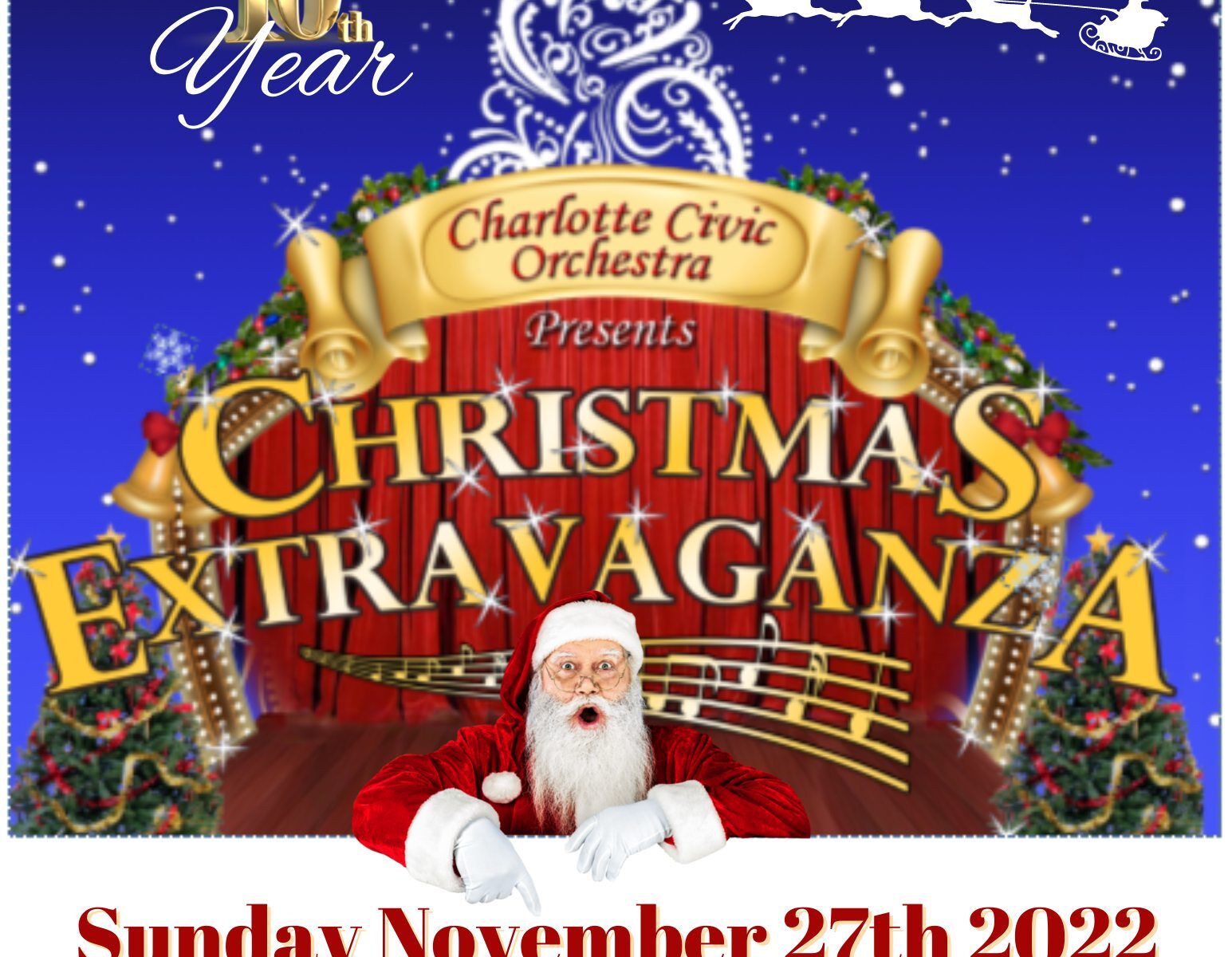 Christmas Extravaganza 2022 flyer
