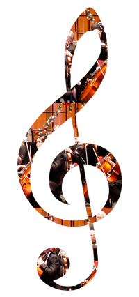 orchestra clef